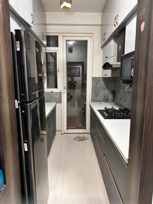 Building Lobby in 3 BHK Apartment at Amrapali Silicon City, Sector 76 – for Rent
