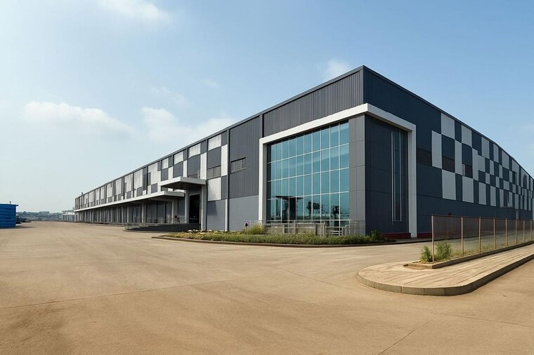 Exterior View, taloja Commercial Warehouse 133000 Sq.Ft. In Taloja Navi Mumbai 10537784