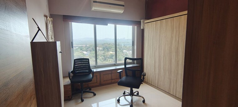 Master Bedroom, romell-aether 2 Bedroom 720 Sq.Ft. Apartment In Goregaon East Mumbai 10156987