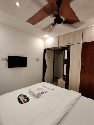 Bedroom in 3 BHK Apartment at Mahavir Classik Complex, Andheri East – for Sale