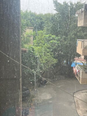 Balcony in 3 BHK Apartment at RWA Jalvayu Towers, Sector 47 – for Sale