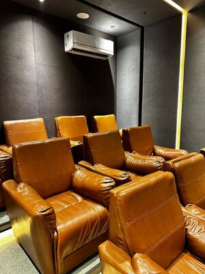 Tv Room in 1 BHK Apartment at Chandak Nishchay Wing B, Borivali East – for Rent
