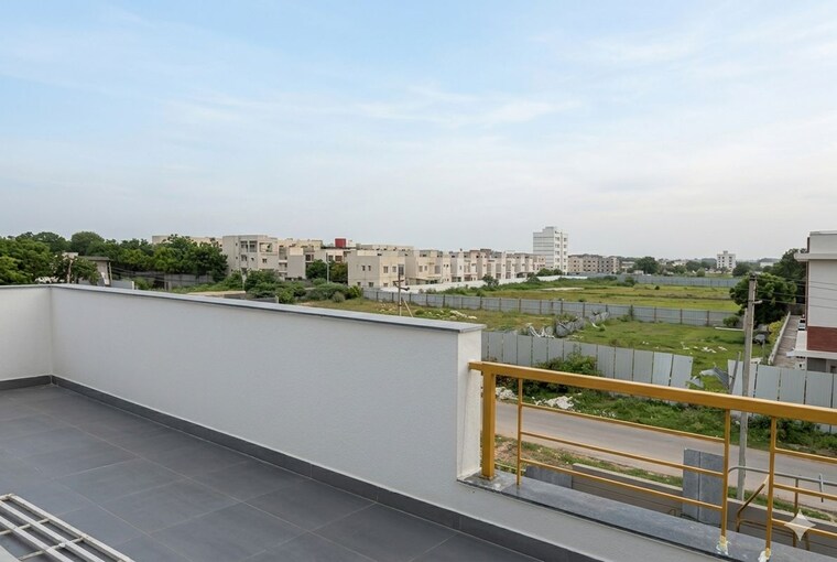 Balcony, hallmark-5a-villa 4 Bedroom 3800 Sq.Ft. Villa In Kollur Hyderabad 10543689