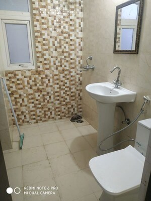 Bathroom in 2 BHK Apartment at Newtech La Palacia, Tech Zone 4 Greater Noida – for Rent