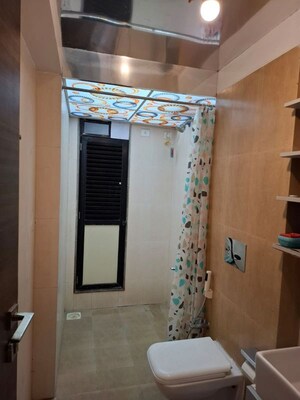Bathroom in 1 BHK Apartment at Godrej Nest Kandivali, Kandivali East – for Rent