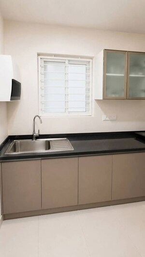 Kitchen in 3 BHK Apartment at Prestige Beverly Hills, Kokapet – for Rent