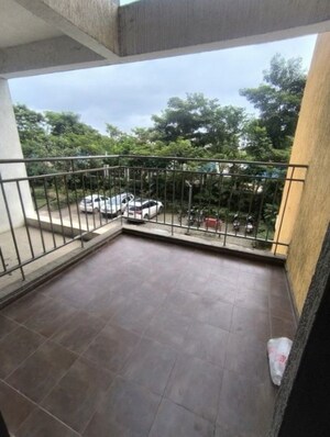 Balcony in 2 BHK Apartment at Shapoorji Pallonji Joyville Hinjewadi, Hinjewadi – for Rent