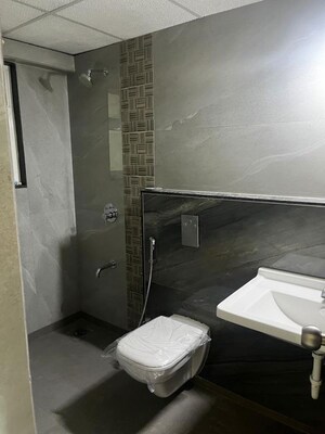 Bathroom in 2 BHK Apartment at Megapolis Serenity, Hinjewadi – for Rent