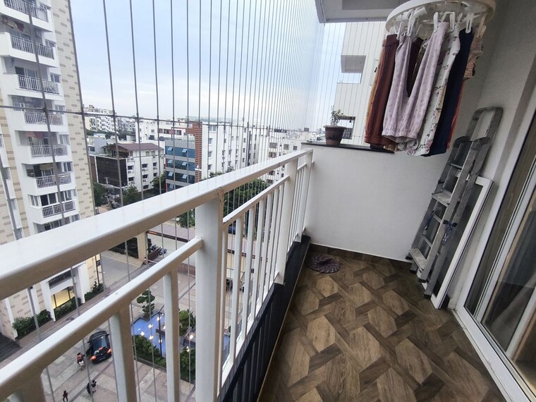 Balcony, ambience-courtyard 3.5 Bedroom 2200 Sq.Ft. Apartment In Manikonda Hyderabad 10543712