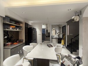 Team Area in 3.5 BHK Apartment at Ambience Courtyard, Manikonda – for Rent