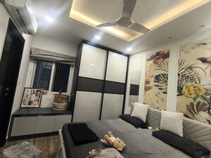 Living Room in 3.5 BHK Apartment at Ambience Courtyard, Manikonda – for Rent