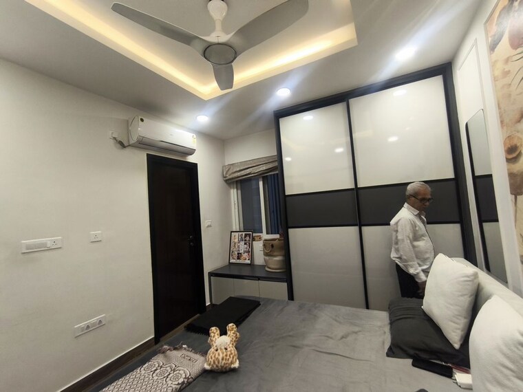 Bedroom, ambience-courtyard 3.5 Bedroom 2200 Sq.Ft. Apartment In Manikonda Hyderabad 10543712