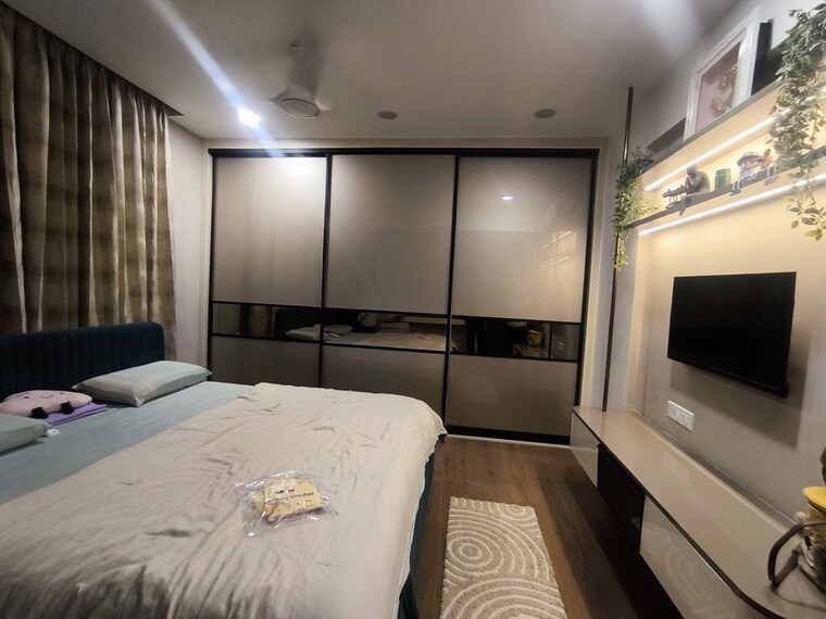 Bedroom, ambience-courtyard 3.5 Bedroom 2200 Sq.Ft. Apartment In Manikonda Hyderabad 10543712