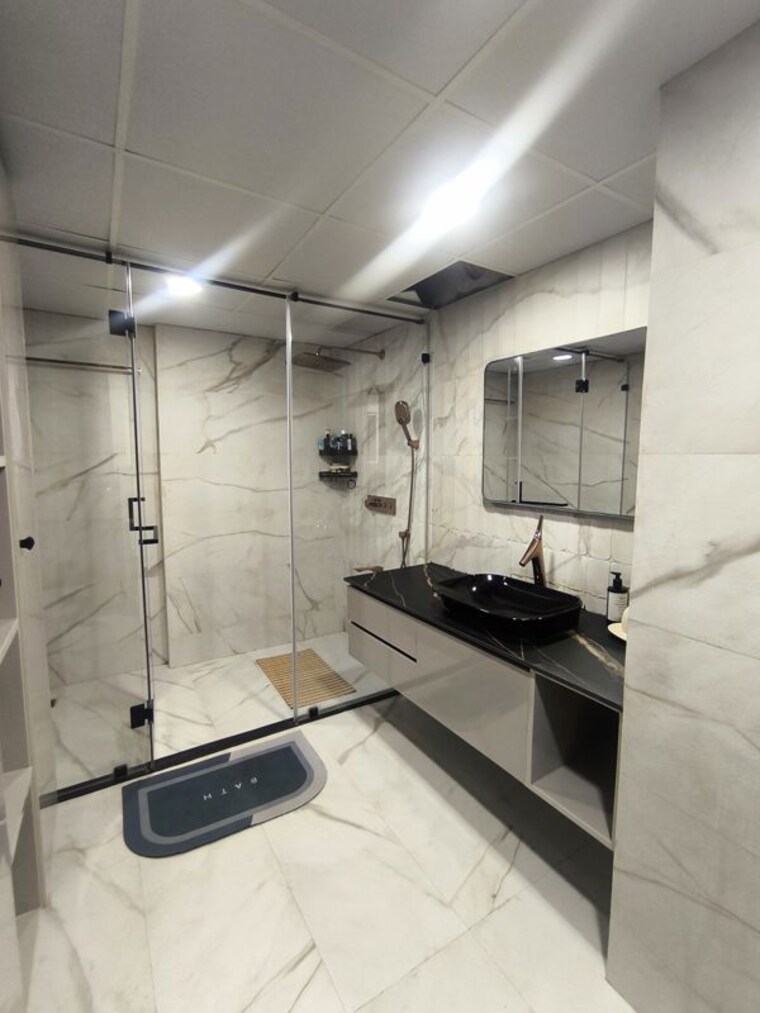 Kitchen, ambience-courtyard 3.5 Bedroom 2200 Sq.Ft. Apartment In Manikonda Hyderabad 10543712