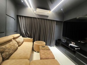 Living Room in 3.5 BHK Apartment at Ambience Courtyard, Manikonda – for Rent