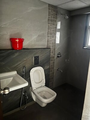 Bathroom in 2 BHK Apartment at Megapolis Serenity, Hinjewadi – for Rent