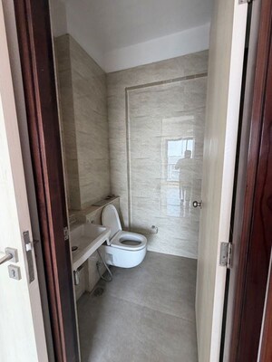 Bathroom in 3 BHK Apartment at Adani Ten BKC, Bandra East – for Rent