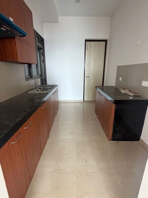 Kitchen in 3 BHK Apartment at Adani Ten BKC, Bandra East – for Rent