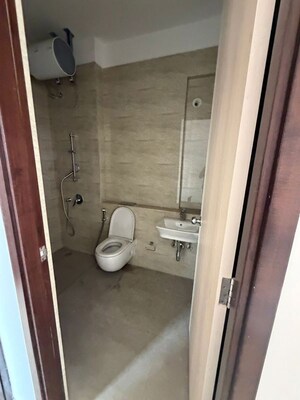 Bathroom in 3 BHK Apartment at Adani Ten BKC, Bandra East – for Rent