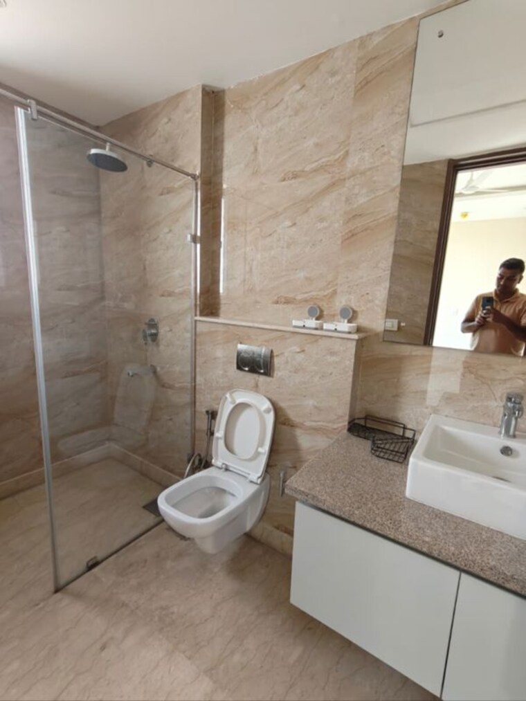 Bathroom, ambience-tivertone 4 Bedroom 3300 Sq.Ft. Apartment In Sector 50 Noida 10543826