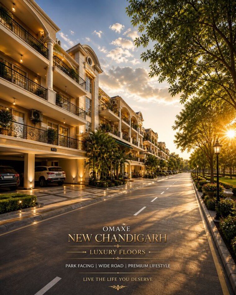 Exterior View, omaxe-new-chandigarh 3 Bedroom 1480 Sq.Ft. Builder Floor In North Mullanpur Chandigarh 10543859