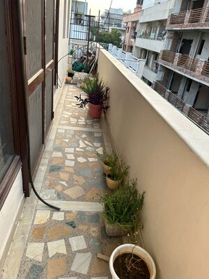 Balcony in 2 BHK Builder Floor at Sector 23 – for Rent