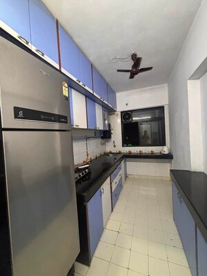 Kitchen in 2 BHK Apartment at Mantri Park, Goregaon East – for Rent