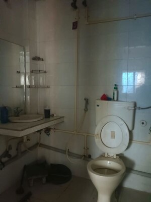 Bathroom in 1 BHK Apartment at Royal Palms, Goregaon East – for Rent