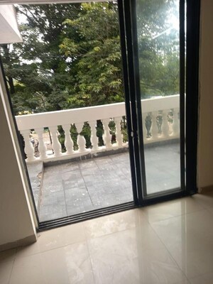 Balcony in 2.5 BHK Apartment at Megapolis Sangria Towers, Hinjewadi – for Rent