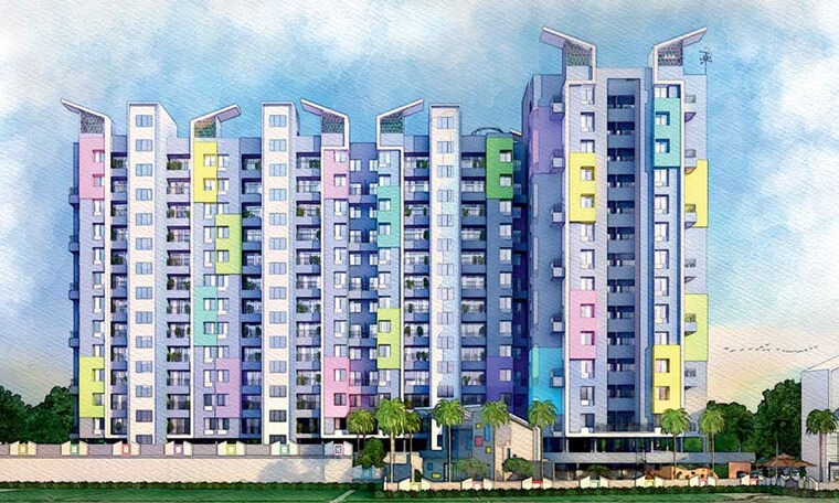 Exterior View, karma-rejoice 2 Bedroom 1018 Sq.Ft. Apartment In Undri Pune 10541427