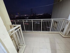 Balcony in 3 BHK Apartment at Emaar Gurgaon Greens, Sector 102 – for Rent