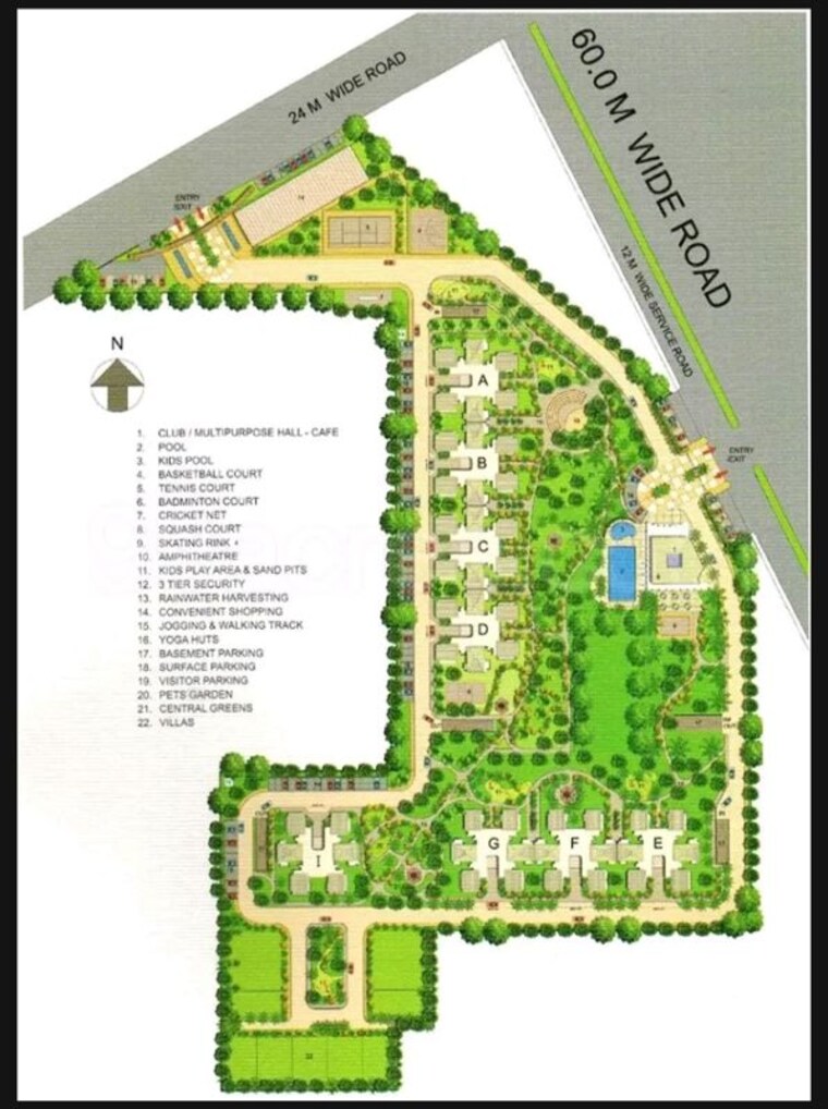 Master Plan, bestech-park-view-ananda 3 Bedroom 1660 Sq.Ft. Apartment In Sector 81 Gurgaon 10543993