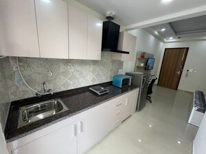 Kitchen in Studio Builder Floor at Sector 39 – for Rent
