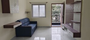 Living Room in 1 BHK Apartment at Halasuru – for Rent