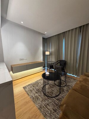 Living Room in Studio Apartment at M3M My Den, Sector 67 – for Rent