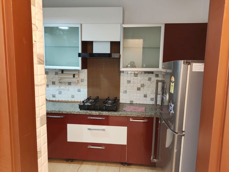 Kitchen, malviya nagar 3 Bedroom 2000 Sq.Ft. Builder Floor In Malviya Nagar Delhi 10544152