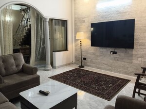 Living Room in 4 BHK Independent House at Sector 13 – for Rent