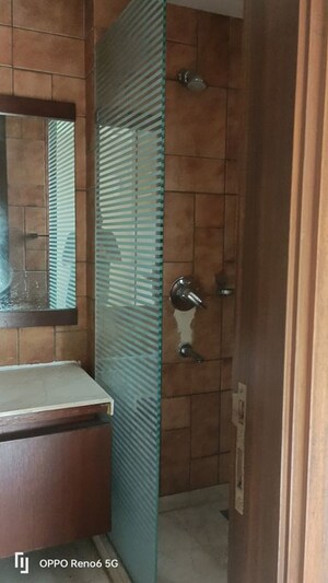 Bathroom in 3 BHK Builder Floor at Defence Colony – for Rent