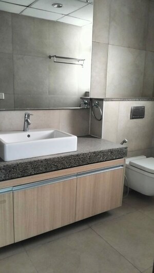 Bathroom in 3 BHK Apartment at Tata Primanti-Tower Residences, Sector 72 – for Rent