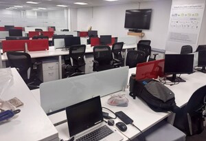 Team Area in  Office Space at Pramukh Plaza, Andheri East – for Rent