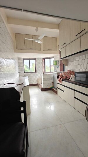 Kitchen in 2 BHK Apartment at Suleman Chembar Apartment, Colaba – for Rent
