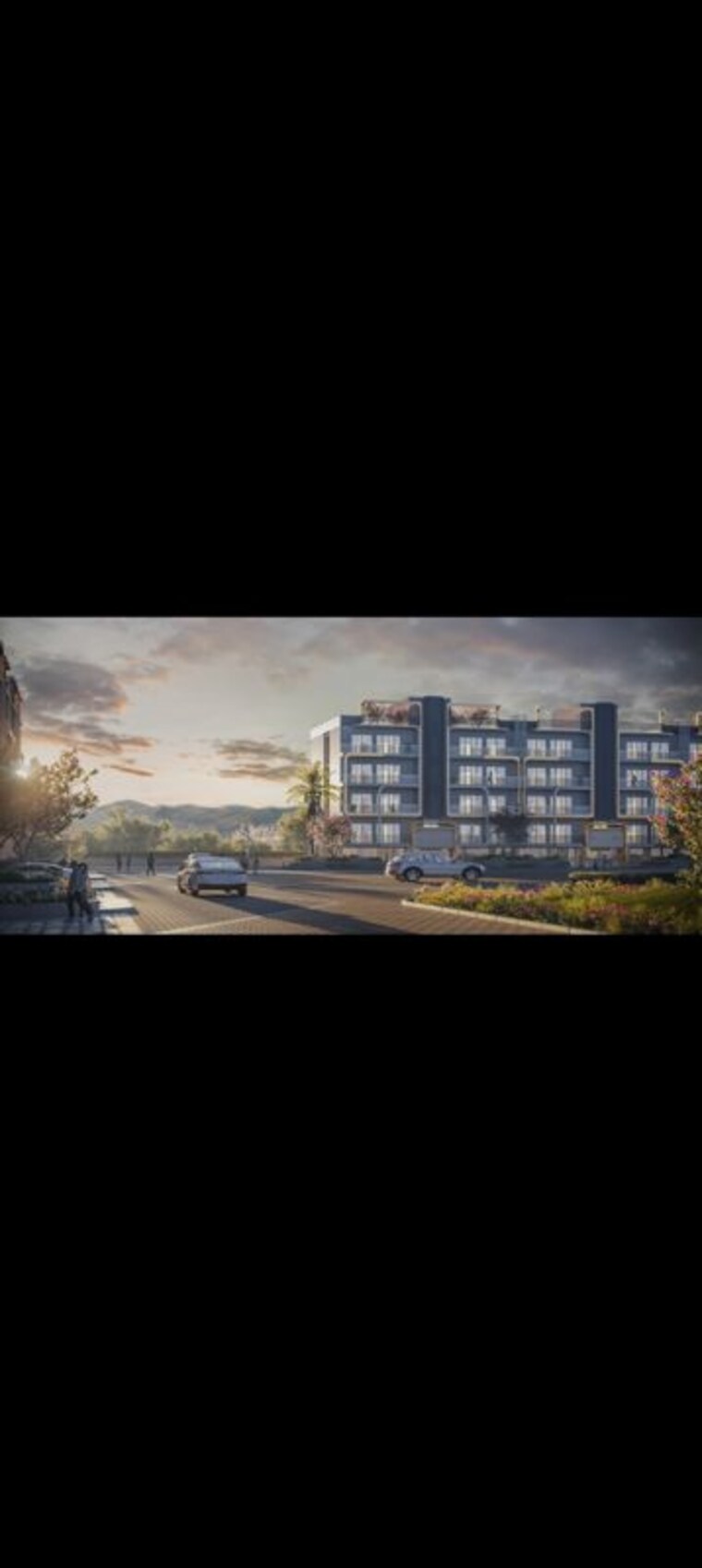 Exterior View, m3m-antalya-hills 3 Bedroom 1548 Sq.Ft. Builder Floor In Sector 79 Gurgaon 10544290