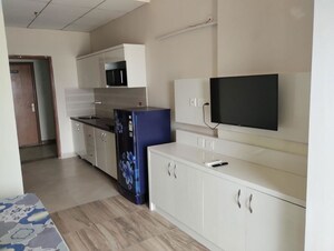 Kitchen in 1 RK Apartment at Paramount Golfforeste, Zeta I Greater Noida – for Rent
