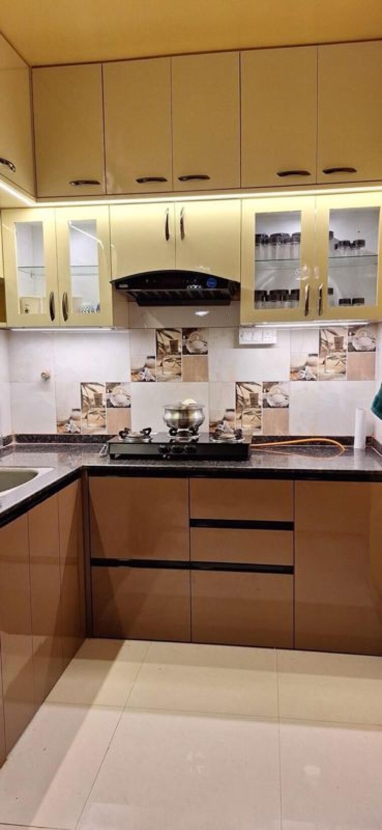 Kitchen, magnolia-vardaan 3 Bedroom 897 Sq.Ft. Apartment In Rajarhat Kolkata 10544257