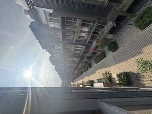 Balcony in 3.5 BHK Apartment at Smart World Orchard, Sector 61 – for Rent