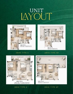 Floor Plan in  Apartment at Ycon Platinum Heights, Pataudi – for Sale