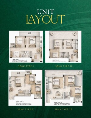 Floor Plan in  Apartment at Ycon Platinum Heights, Pataudi – for Sale