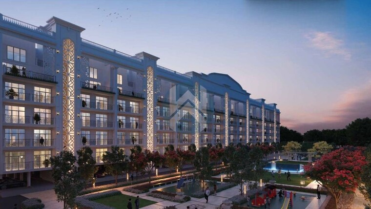 Exterior View, uchdpl-veridia-oakwood-enclave 4 Bedroom 2385 Sq.Ft. Apartment In Wave City Ghaziabad 10544268