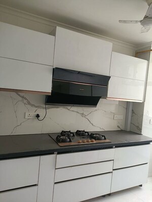 Kitchen in 3 BHK Builder Floor at Defence Colony – for Sale