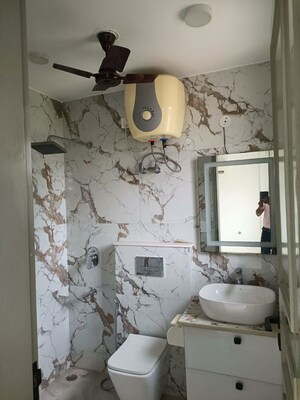 Bathroom in 3 BHK Builder Floor at Defence Colony – for Sale